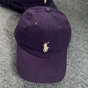 Vibrant Purple Polo Ralph Lauren chino ball Cap hat